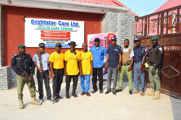  Brightstar Care Diagnostic beefs up security around her facility as the facility is lunched 